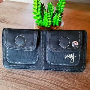 Roxy cotton canvas wallet